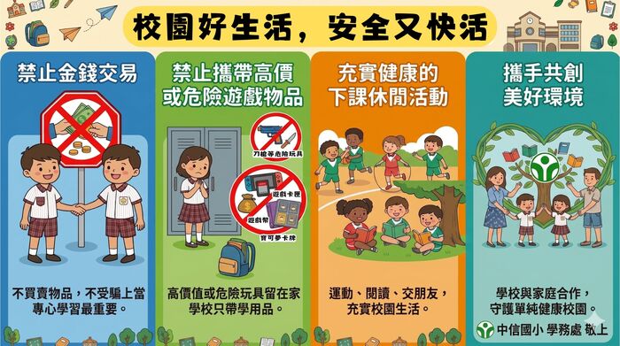 校園好生活，安全又快活